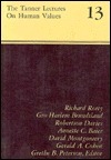 Tanner Lecture on Human Values, Volume 13