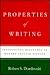 Properties of Writing: Ideological Discourse in Modern Italian Fiction