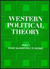 Western Political Theory : From Machiavelli to Burke (Paperback)