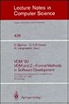 Vdm '90: Vdm and Z-Formal Methods in Software Development (Lecture Notes in Computer Science)