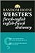 Random House Webster's French-English English-French Dictionary