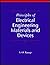 Principles of Electrical Engineering Materials and Devices