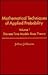 Mathematical Techniques of Applied Probability, Volume 1: Discrete Time Models: Basic Theory
