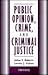 Public Opinion, Crime, And Criminal Justice by Julian V. Roberts