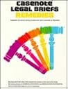 Casenote Legal Briefs: Remedies: Adaptable to Courses Utilizing Shoben and Tabb's Casebook on Remedies Casenote Legal Briefs: Remedies: Adaptable to Courses Utilizing Shoben and Tabb's Casebook on Remedies