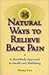25 Natural Ways to Relieve Back Pain
