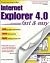 Internet Explorer 4.0: Fast & Easy (Visual Learning Guides)