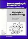 Highlights in Immunology (Immunologic Research, Vol 10, No 1, 1991)