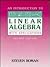 Introduction to Linear Alge...