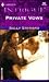 Private Vows (On The Edge #2)