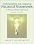 Understanding and Analyzing Financial Statements, A Project-Based Approach (4th Edition)