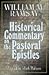 Historical Commentary on the Pastoral Epistles