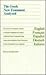 The Greek New Testament Analyzed/Le Nouveau Testament Grec Analyse/Analisis Del Nuevo Testamento Griego/Analyse Des Griechischen Neuen Testaments/Il