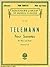 Telemann - Four Sonatas for Flute and Piano Vol 1767 | Sheet Music | Intermediate Baroque Flute and Piano Collection | Classical Sonatas for Students Recitals Practice and Historical Performance Study