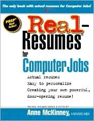 Real-Resumes for Computer Jobs (Real-Resumes Series)