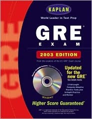 Kaplan GRE Exam 2003 with CD-ROM (Paperback)