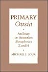 Primary "Ousia": ...
