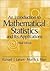 An Introduction to Mathematical Statistics and Its Applications