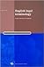 English Legal Terminology: Legal Concepts In Language