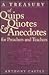 Treasury of Quips, Quotes, & Anecdotes for Preachers & Teachers