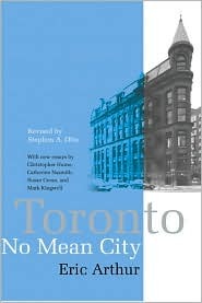 Toronto, No Mean City (Paperback)