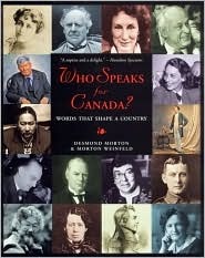 Who Speaks For Canada?: Words That Shape a Country (Paperback)
