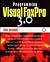 Programming Visual Foxpro 3.0/Book and Disk