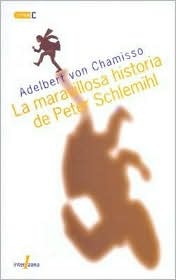 Portada de La maravillosa historia de Peter Schlemihl, de Adelbert von Chamisso