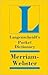 Langenscheidt's Pocket Dictionary Merriam-Webster English