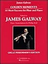 Golden Moments: 10 Short Encores for Flute and Piano : Great Performer's Edition