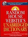 Random House Webster's Unabridged Dictionary and CD-ROM Version 3.0 Random House Webster's Unabridged Dictionary and CD-ROM Version 3.0