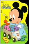Disney Babies 1 to 10 (Hardcover)