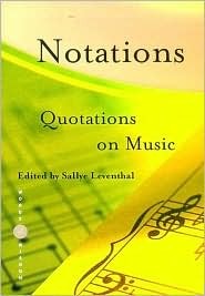 Notations: Quotations on Music (Hardcover)