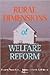 Rural Dimensions of Welfare...