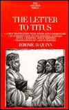 The Letter to Titus (Hardcover)