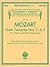 Violin Concertos Nos. 3, 4, 5: Schirmer Library of Classics Volume 2055 for Violin and Piano Red