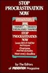 Stop Procrastination Now (Prevention's Mind/Body Healing Tapes/Audio Cassette)