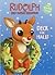 Rudolph the Red-Nosed Reindeer Deck the Halls Coloring & Activity Book (Plus Window Clings)
