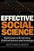 Effective Social Science: Eight Cases in Economics, Political Science, and Sociology