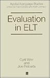 Evaluation in ELT (Applied Language Studies) Evaluation in ELT (Applied Language Studies)