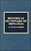 Historical Dictionary of Mongolia