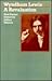 Wyndham Lewis: A Revaluation