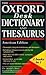 The Oxford Desk Dictionary and Thesaurus