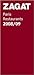 Zagat Paris Restaurants 2008/09 by Alexander Lobrano