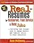 Real-Resumes for Restaurant, Food Service & Hotel Jobs: Including Real Resumes Used to Change Careers and Transfer Skills to Other Industries (Real-Resumes Series)