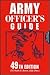 Army Officer's Guide by Keith Bonn