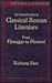 An Introduction to Classical Korean Literature by Kichung Kim