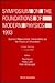 Symposium on the Foundations of Modern Physics 1993: Quantum Measurement, Irreversibility and the Physics of Information Cologne, Germany 1-5 June 19