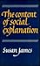 The Content of Social Explanation