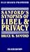 Sanford's Synopsis of Libel and Privacy